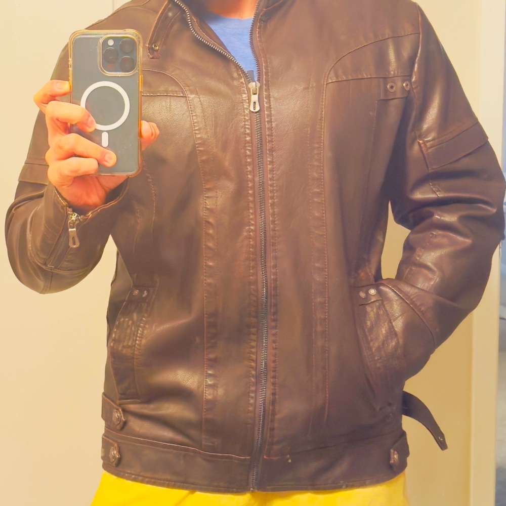Leather Winter Jacket
